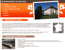 Tablet Screenshot of hebergement-de-groupes-fr.com